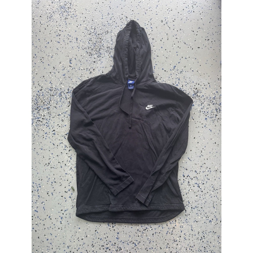 VINTAGE Nike Sweater Hoodie Size XL Black Long Sleeve Track